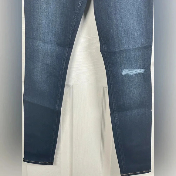Hollister Low Rise Jean Jeggings Dark Wash Size 28 Advance Stretch - Picture 5 of 12